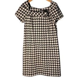 Chris McLaughlin  Black White  Hounds Tooth Dress Size 14